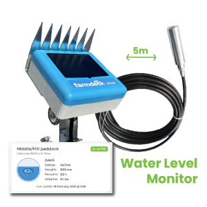 Water Level Monitor with 5m cable and app dashboard