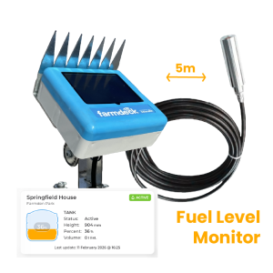 Fuel Level Monitor sensor with dashboard and 5m cable