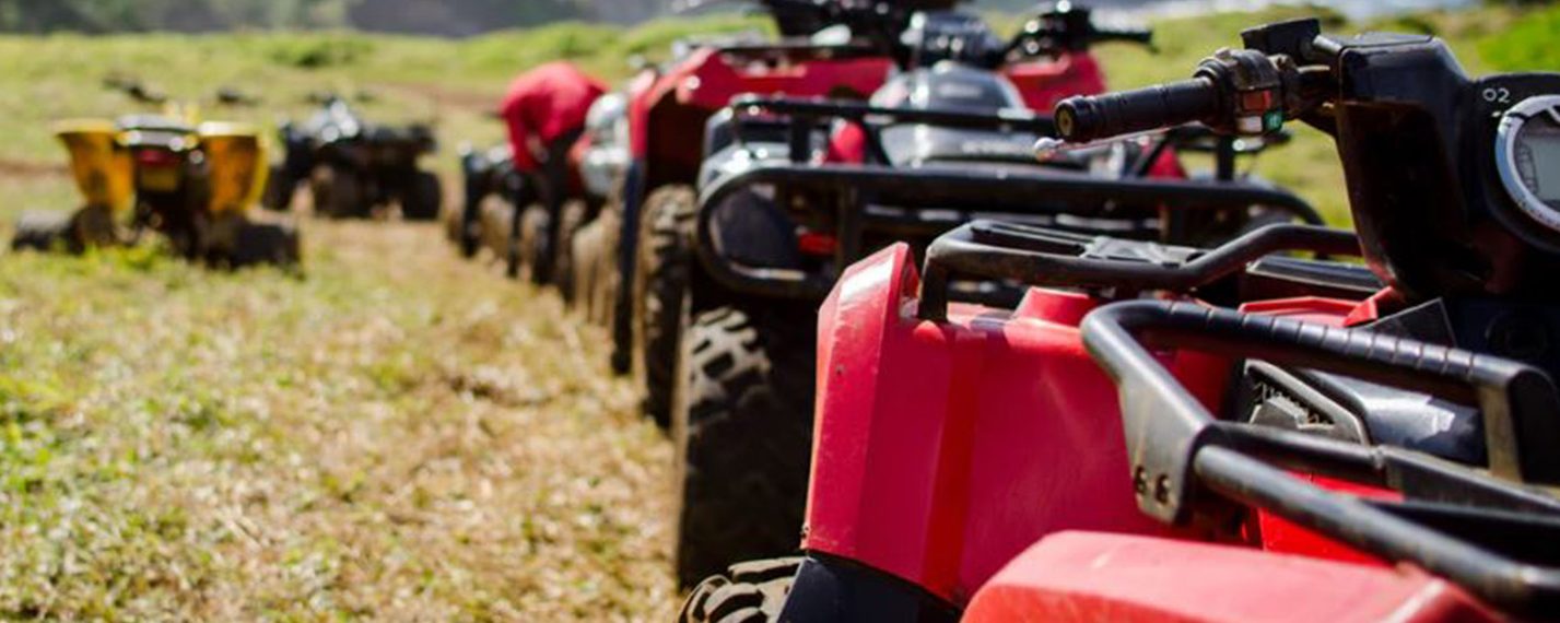 Farmdeck quad bike rollover