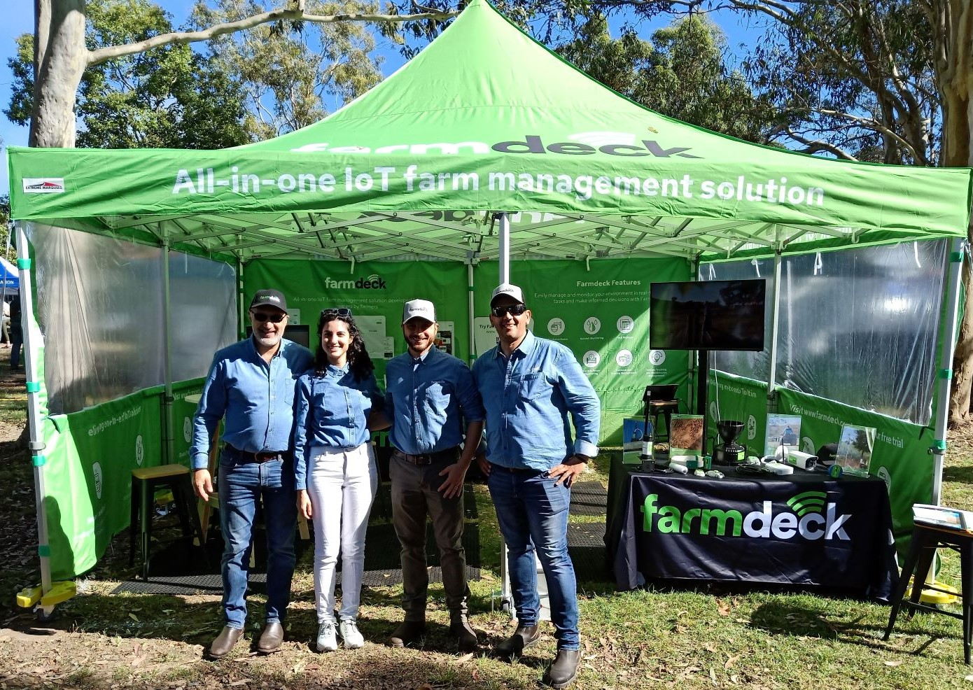 Farmdeck having a field day at Tocal Field Days