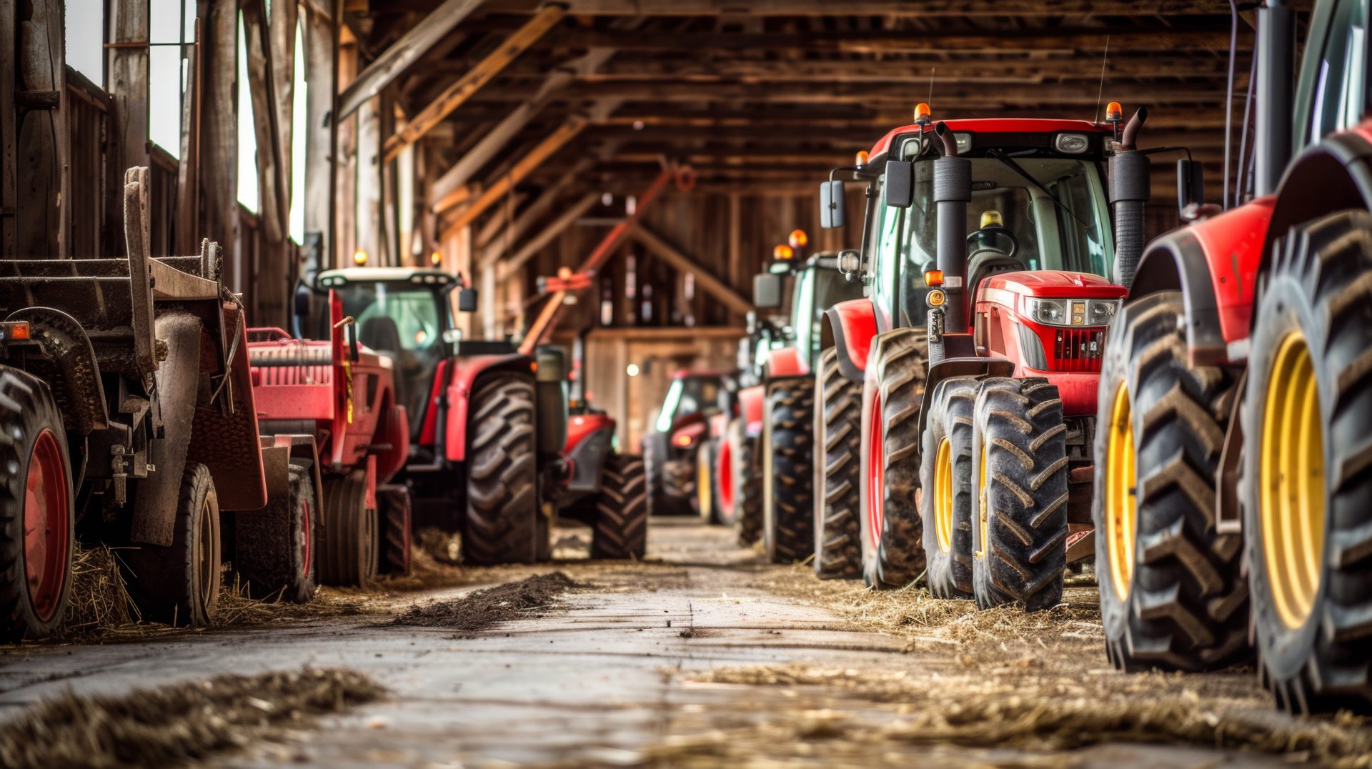 Fuel levels in farm machinery