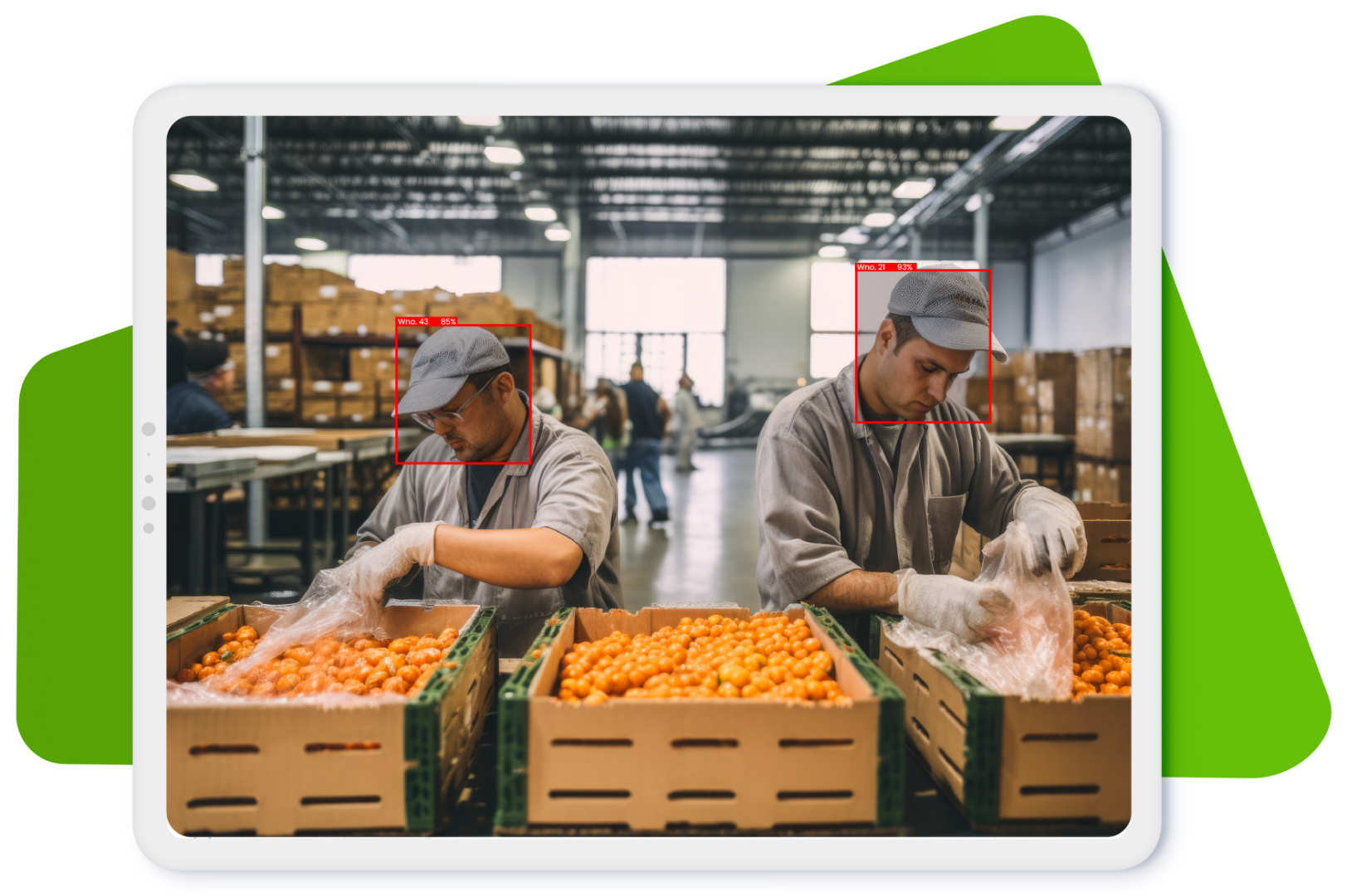 Identify only people of interest farm