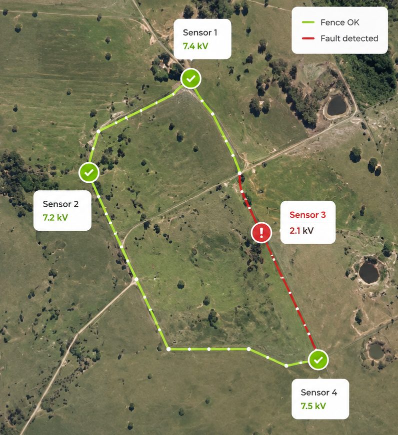 Mockup Fence Fault